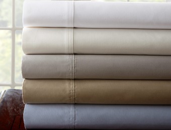 67% 1,000-TC 100% Egyptian-Cotton Sheet Sets, 5 Colors