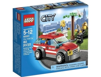 57% off LEGO City Fire Chief Car #60001