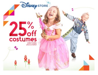 25% off Select Kids Costumes at the Disney Store