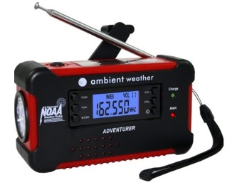 56% off Ambient Weather Adventurer Emergency NOAA Radio