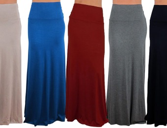 74% off Free to Live Maxi Skirt, Multiple Colors Available