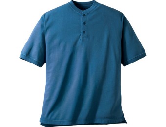 70% off Cabela's Riverwash II Short-Sleeve Henley Shirt
