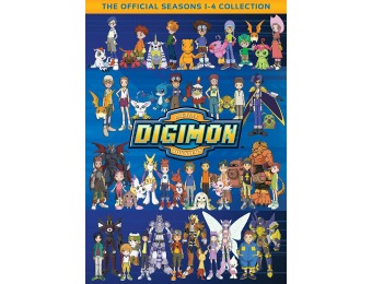 65% off Digimon: The Official Seasons 1-4 DVD Collection