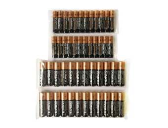 60% off Duracell 48-Pack with 24 AA and 24 AAA Alkaline Batteries