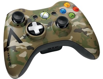 27% off Microsoft Camouflage Xbox 360 Wireless Controller