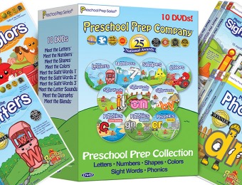 69% off Preschool Prep 10-DVD Collection
