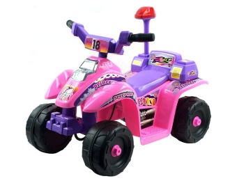 54% off Lil' Rider Princess 4 Wheel Mini ATV - Pink/Purple