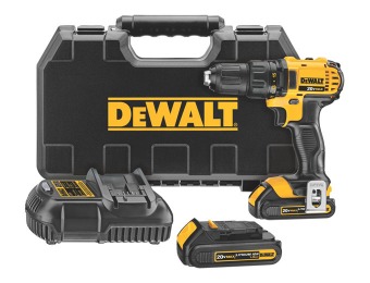 27% off DeWalt DCD780C2 20-Volt Max Cordless Drill/Driver Kit