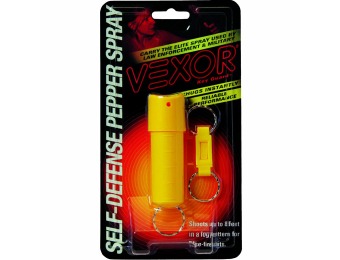 64% off Vexor Self Defense Pepper Spray 1/2 Ounce Can, 3 Styles