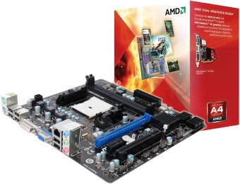 27% off MSI A55M-P33 FM1 Motherboard + AMD A4-3300
