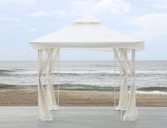 38% off Garden Oasis 9.3' Square Gazebo with Net