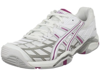 50% off Asics Women's GEL Challenger 8 Leather Tennis Shoes