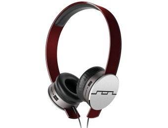 $60 off SOL Republic Tracks HD On-Ear Headphones, Red