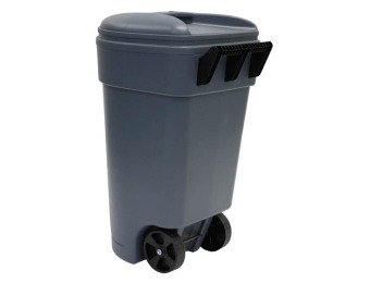 33% off United Plastics 50 Gallon Professional Trash Can