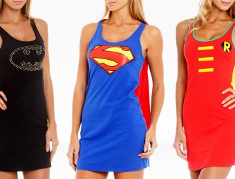 36% off Undergirl Superhero Sleep Tanks, Multiple Styles Available