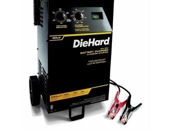 41% off DieHard Gold Wheeled Battery Charger w/ Timer & Starter