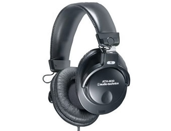 65% Off Audio-Technica ATH-M30 Professional Stereo Headphones