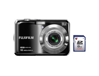26% off Fujifilm AX655 16MP Digital Camera with Memory Card