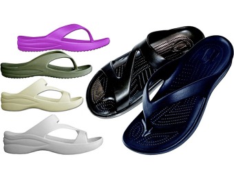 63% off Dawgs Hounds Women's Ultra-Light Z-Sandals or Flip-Flops