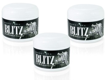 89% off 3-Pack: Blitz Gem & Jewelry Non-Toxic Cleaner