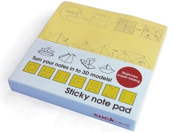 50% off Origami Sticky Notes