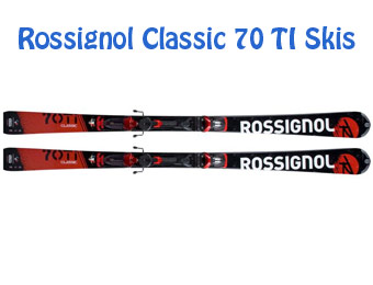 73% Off Rossignol Classic 70 TI Skis w/ Axial 2 140 TI Bindings