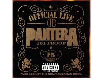 50% off Pantera Official Live: 101 Proof (Audio CD)