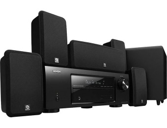 $350 off Denon DHT-1513BA 650W 5.1-Ch Home Theater System