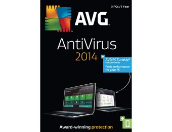 Free AVG Anti-Virus + PC TuneUp 2014 - 3 PCs