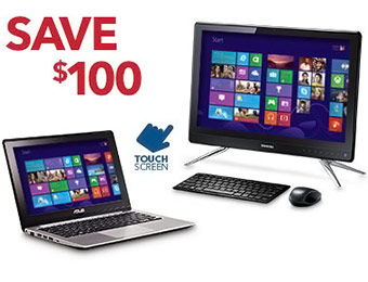 $100 off Any Windows 8 Touch-Screen PC + Free ScreenDr Pro