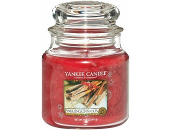 80% off Yankee Candle Sparkling Cinnamon Candle - Medium Jar