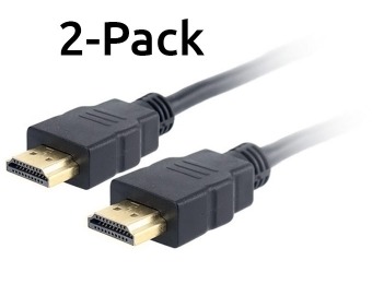 92% off 20 Ft. HDMI 1.4 Cable with Gold Plated Connectors 2-Pack