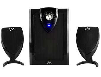 60% off VM Audio EXCS212 350W Home/Computer Speaker System