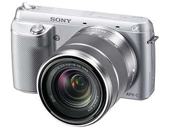 $102 off Sony NEX-F3K 16.1 MP Compact System Camera