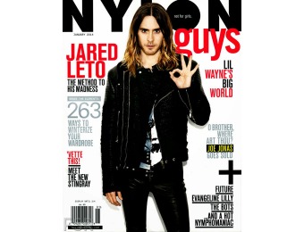 $12 off Nylon Guys Magazine Subscription, $3.50 / 6 Issues