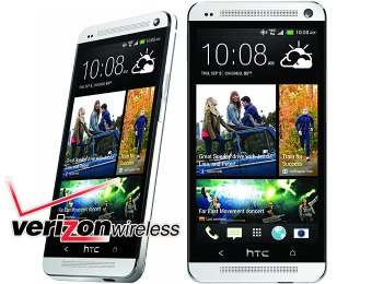 HTC One M7 4G 32GB (Verizon Wireless) - Free w/ 2-year contract