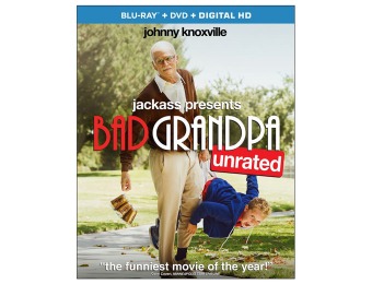 $20 off Jackass Presents: Bad Grandpa (Unrated) (Blu-ray + DVD)