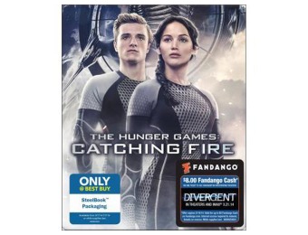 $10 off The Hunger Games: Catching Fire Blu-ray Steelbook