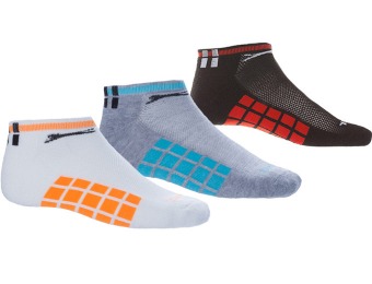 $25 off 18-Pack Slazenger Classic Men's No-Show Socks, 3 Colors