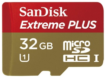 $73 off SanDisk Extreme 32GB microSDHC Memory Card