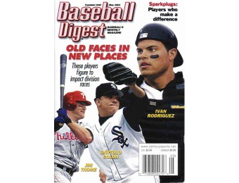 83% off Baseball Digest Magazine Subscription, $9.99 / 6 Issues