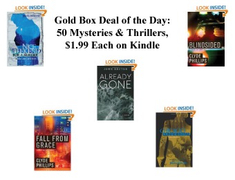 Deal of the Day: 50 Mysteries & Thrillers, $1.99 Each on Kindle