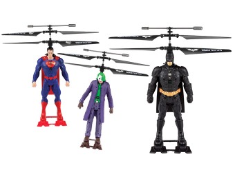 $55 off DC Comics Remote-Controlled Superhero Helicopters