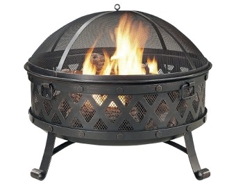 $40 off Garden Treasures 35.4" Steel Wood-Burning Fire Pit