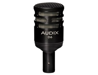 58% off Audix D6 Sub Impulse Kick Drum Mic, Restock