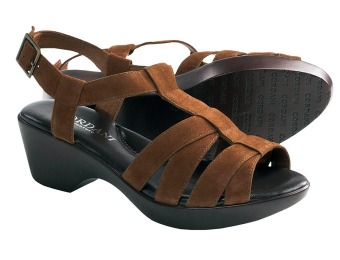 72% off Cordani Garrison Suede T-Strap Women's Sandals, 2 Colors
