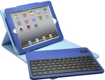 75% off Facio iPad Cases, Bluetooth Keyboard, Multiple Styles