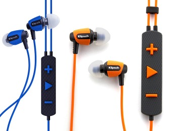 60% off Klipsch Image S4i Rugged In-Ear Headphones, 4 Colors