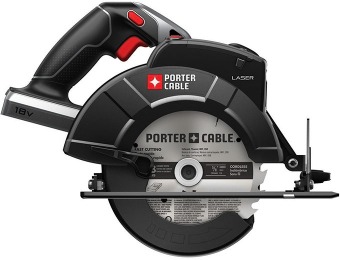 $57 off Porter-Cable PC18CSL 18-V Cordless Circular Saw (Tool Only)