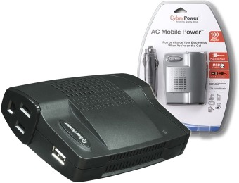 $135 off Cyberpower 160W Mobile Power Inverter with USB Charger